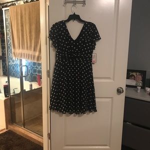 Jessica Howard size 10 petite polka dot dress